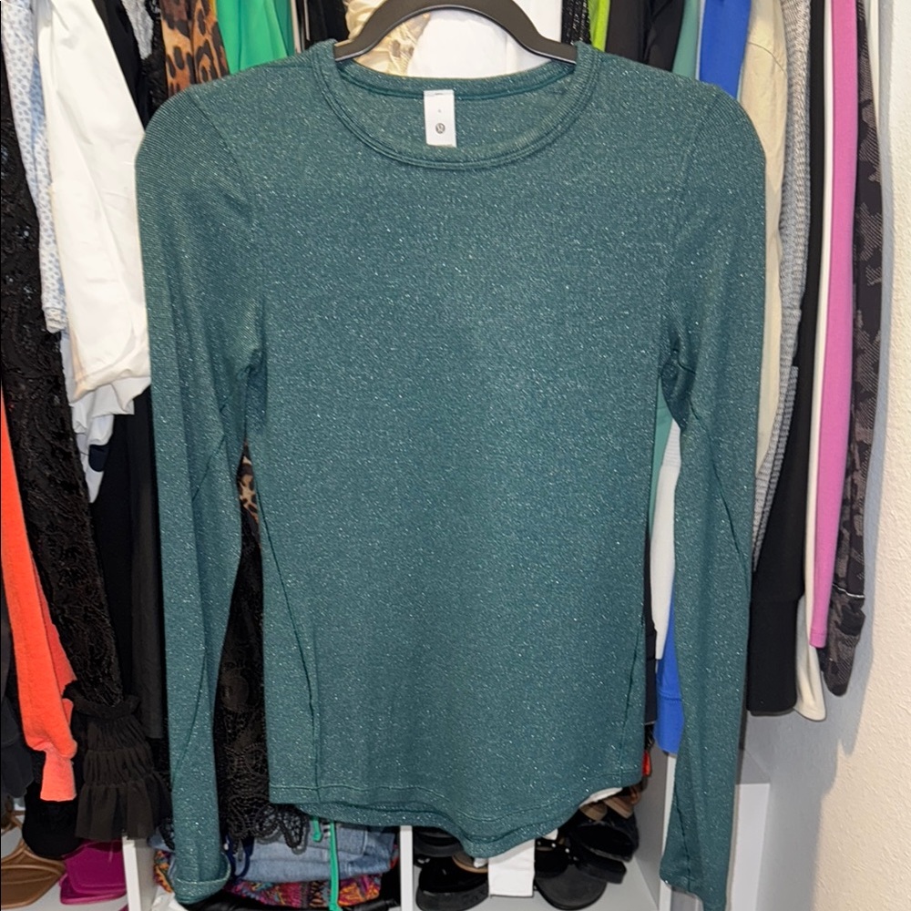 Lululemon sparkly long sleeve